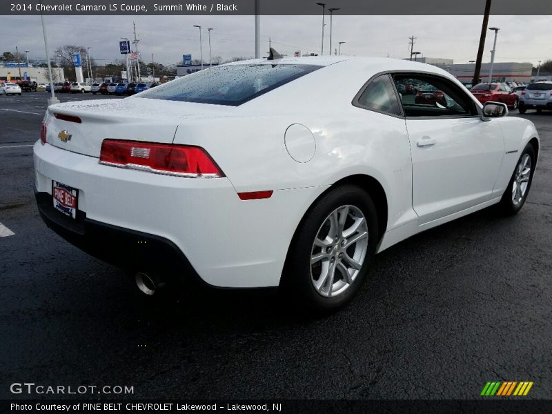 Summit White / Black 2014 Chevrolet Camaro LS Coupe