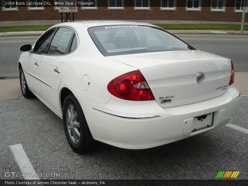 White Opal / Titanium 2009 Buick LaCrosse CXL