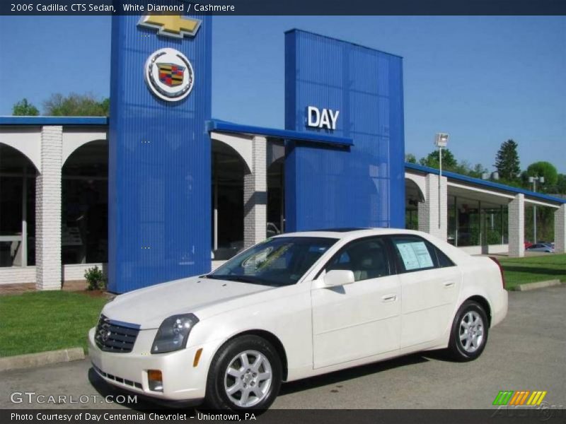 White Diamond / Cashmere 2006 Cadillac CTS Sedan