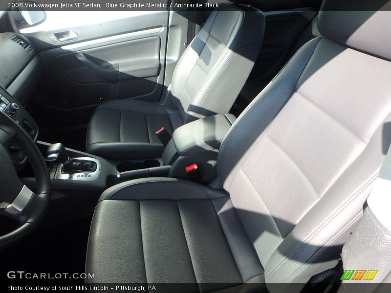 Blue Graphite Metallic / Anthracite Black 2008 Volkswagen Jetta SE Sedan