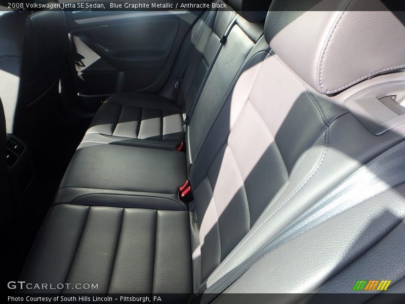 Blue Graphite Metallic / Anthracite Black 2008 Volkswagen Jetta SE Sedan