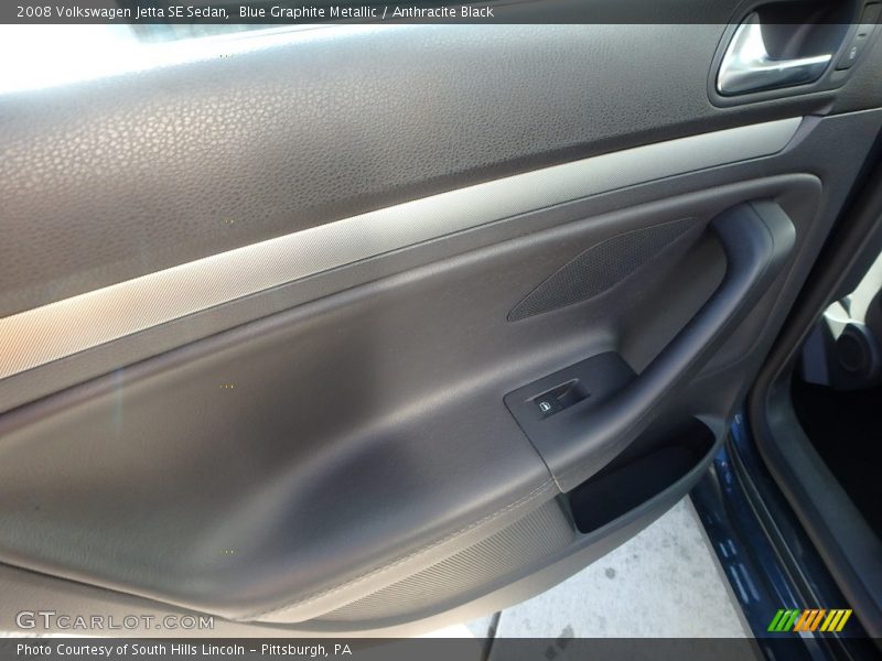 Blue Graphite Metallic / Anthracite Black 2008 Volkswagen Jetta SE Sedan
