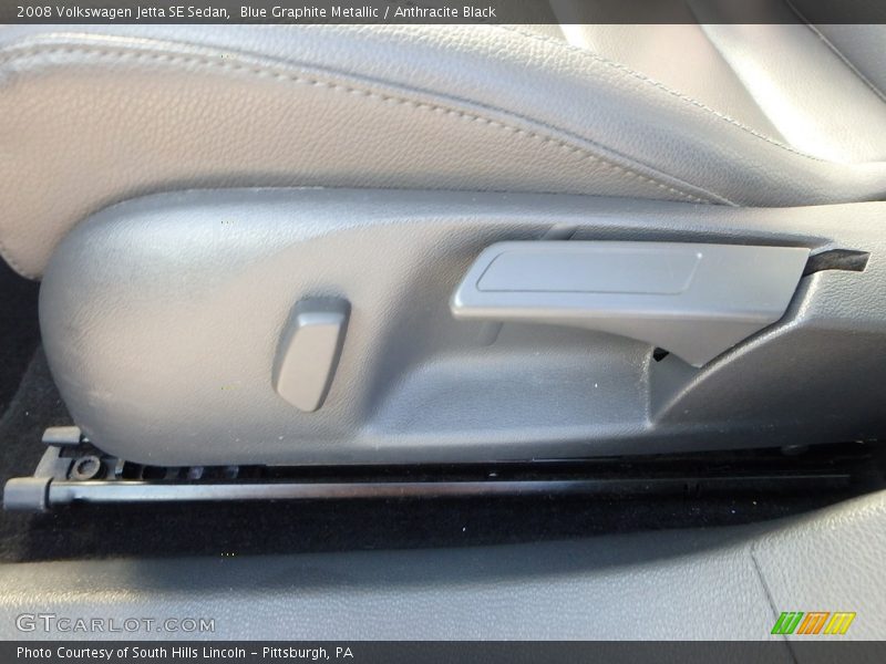 Blue Graphite Metallic / Anthracite Black 2008 Volkswagen Jetta SE Sedan
