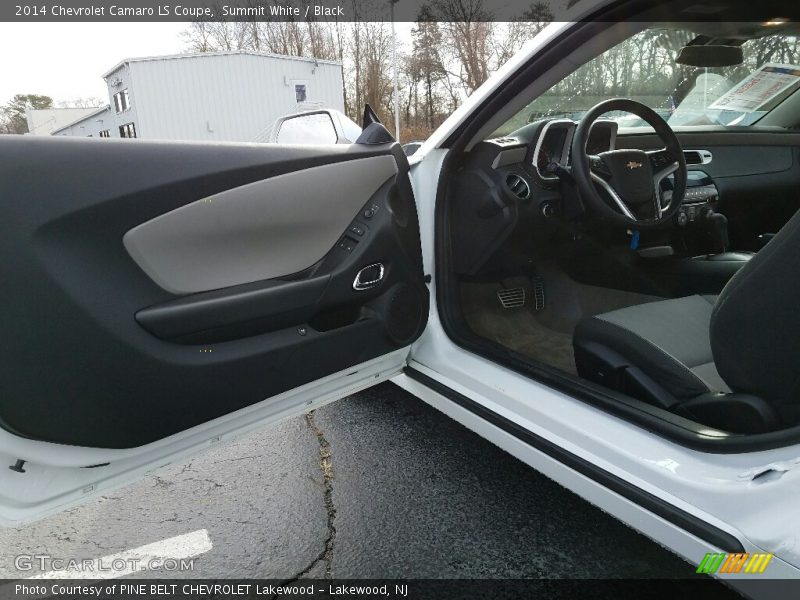 Summit White / Black 2014 Chevrolet Camaro LS Coupe
