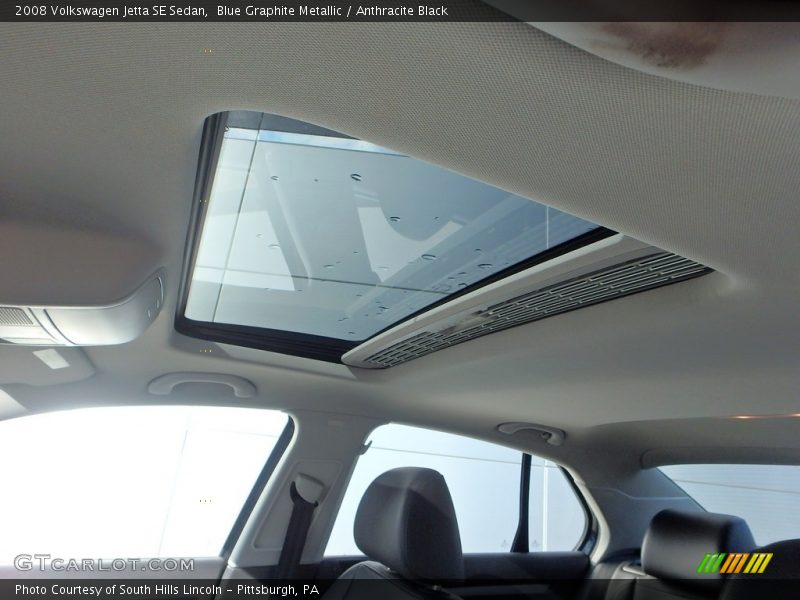 Blue Graphite Metallic / Anthracite Black 2008 Volkswagen Jetta SE Sedan