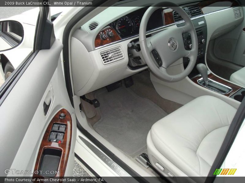 White Opal / Titanium 2009 Buick LaCrosse CXL