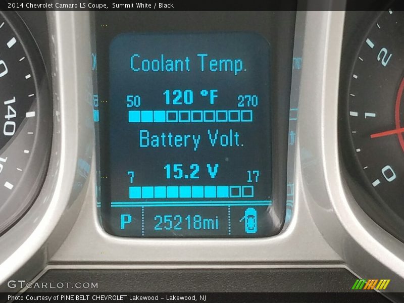 Summit White / Black 2014 Chevrolet Camaro LS Coupe
