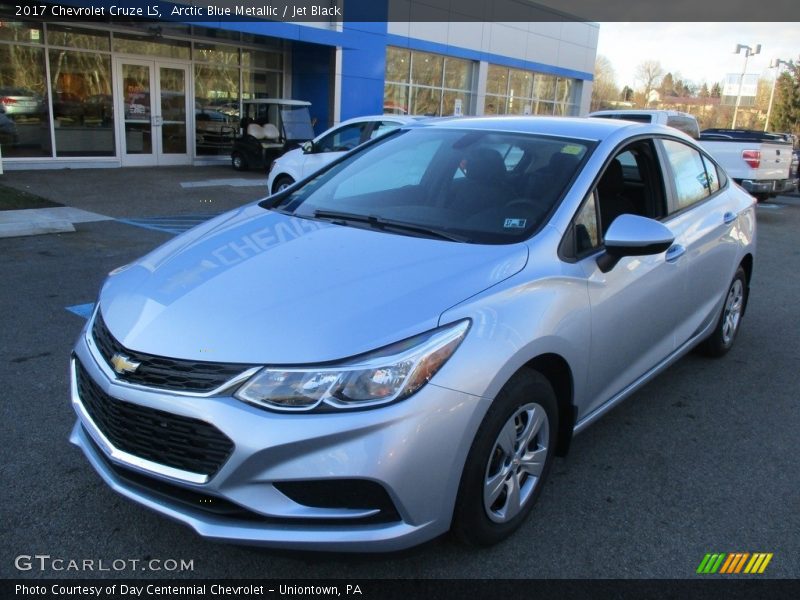 Arctic Blue Metallic / Jet Black 2017 Chevrolet Cruze LS