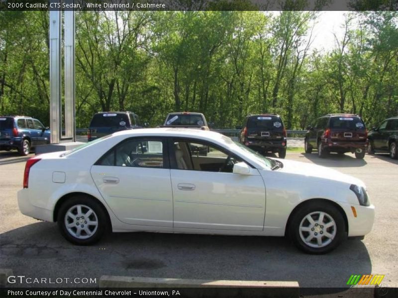 White Diamond / Cashmere 2006 Cadillac CTS Sedan