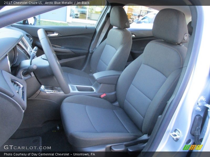 Arctic Blue Metallic / Jet Black 2017 Chevrolet Cruze LS