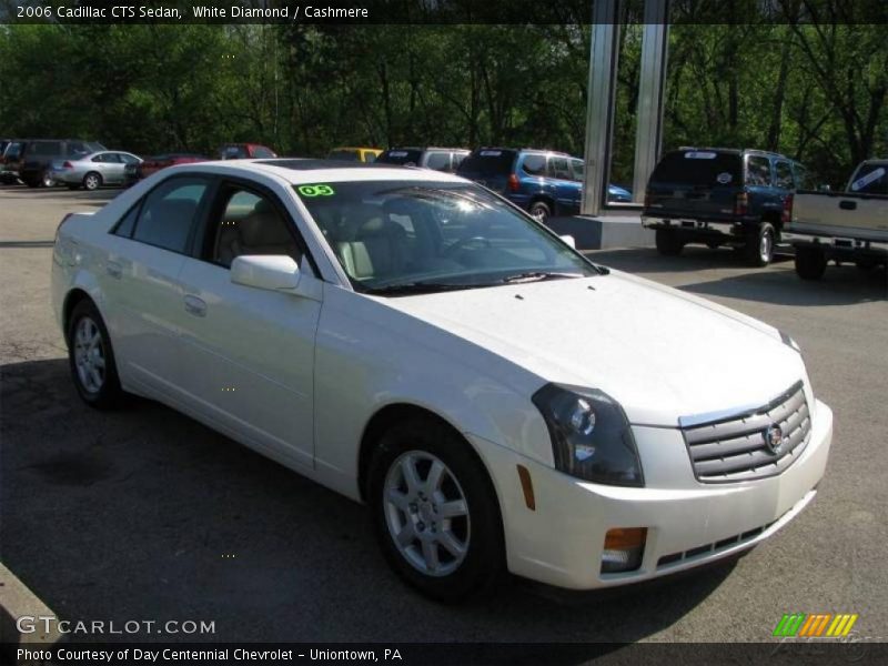 White Diamond / Cashmere 2006 Cadillac CTS Sedan