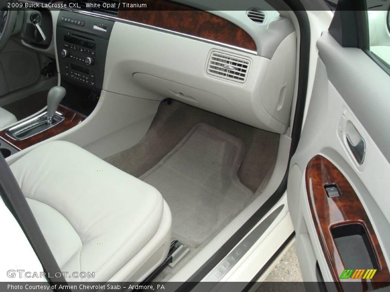 White Opal / Titanium 2009 Buick LaCrosse CXL