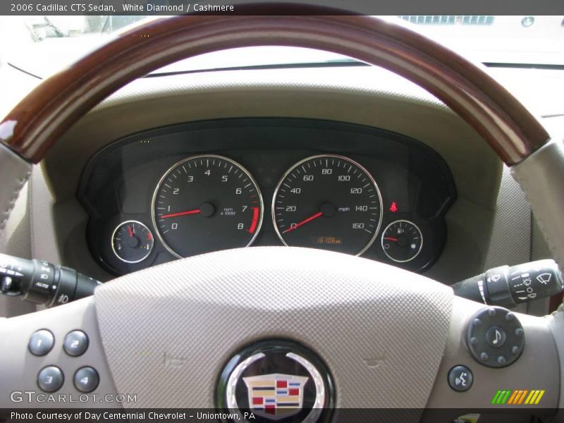 White Diamond / Cashmere 2006 Cadillac CTS Sedan