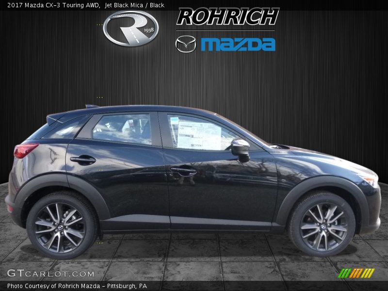 Jet Black Mica / Black 2017 Mazda CX-3 Touring AWD