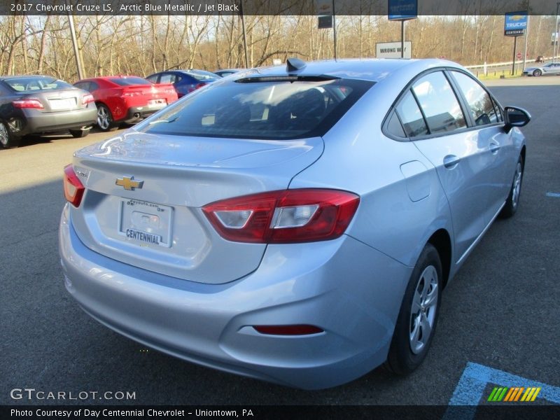 Arctic Blue Metallic / Jet Black 2017 Chevrolet Cruze LS