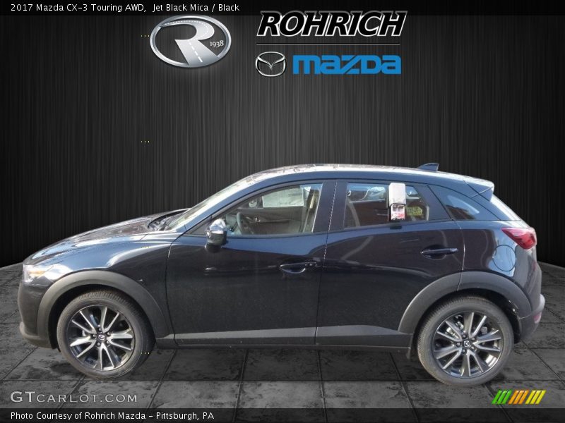 Jet Black Mica / Black 2017 Mazda CX-3 Touring AWD