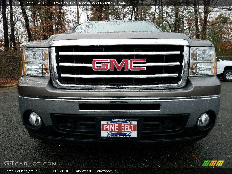 Mocha Steel Metallic / Ebony 2013 GMC Sierra 1500 SLE Crew Cab 4x4