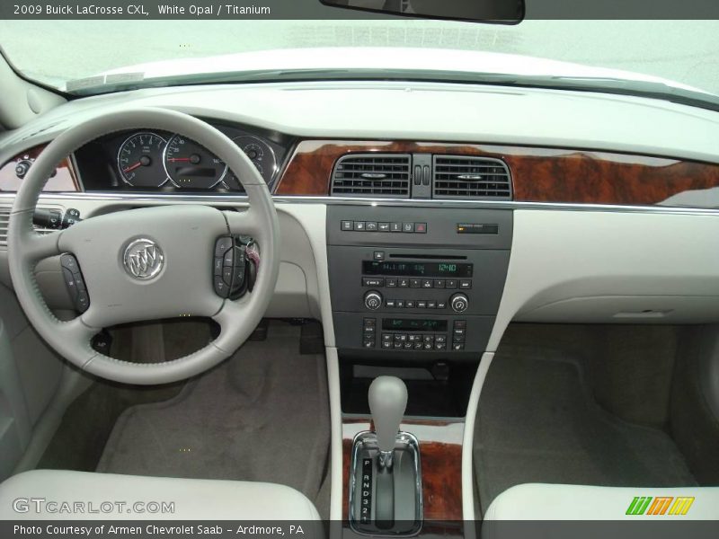 White Opal / Titanium 2009 Buick LaCrosse CXL