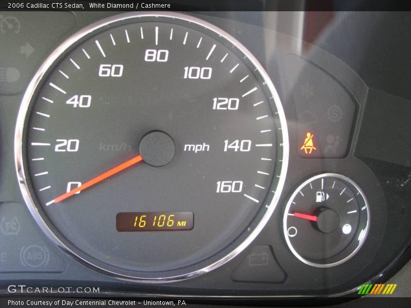 White Diamond / Cashmere 2006 Cadillac CTS Sedan