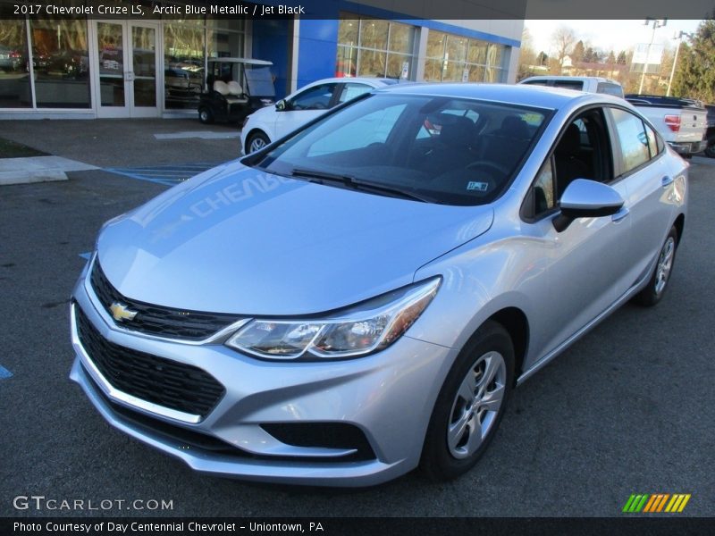 Arctic Blue Metallic / Jet Black 2017 Chevrolet Cruze LS