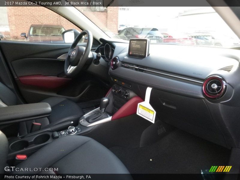 Jet Black Mica / Black 2017 Mazda CX-3 Touring AWD