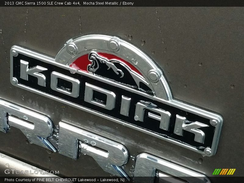 Mocha Steel Metallic / Ebony 2013 GMC Sierra 1500 SLE Crew Cab 4x4