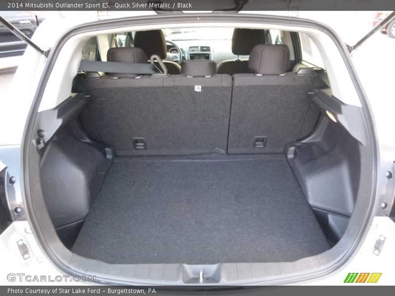 Quick Silver Metallic / Black 2014 Mitsubishi Outlander Sport ES