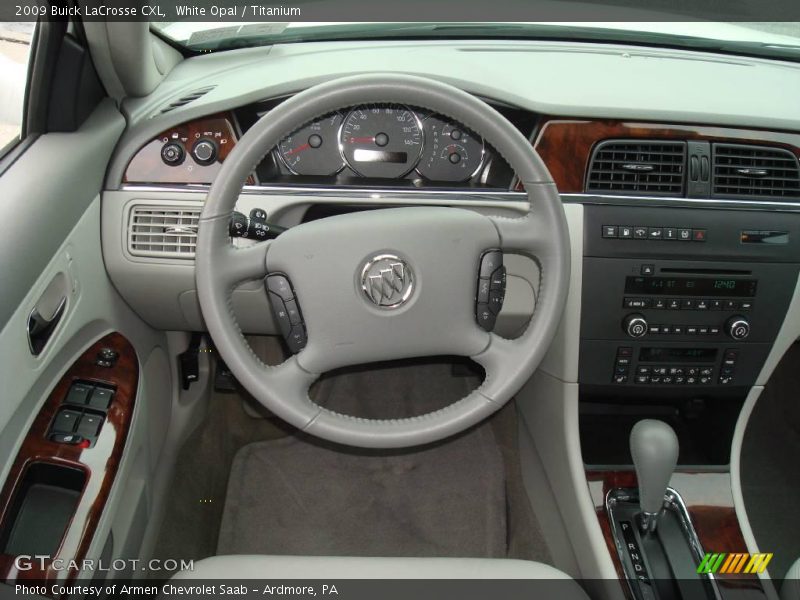 White Opal / Titanium 2009 Buick LaCrosse CXL