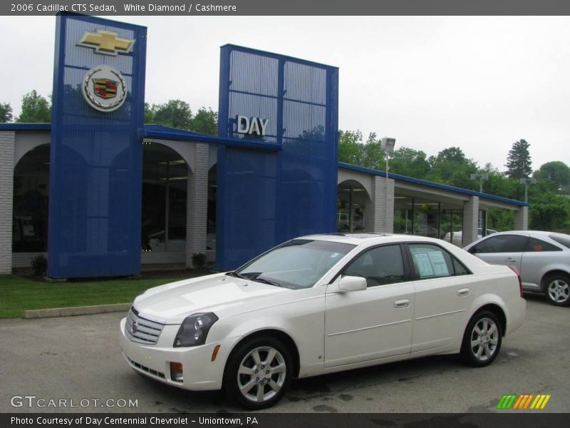White Diamond / Cashmere 2006 Cadillac CTS Sedan