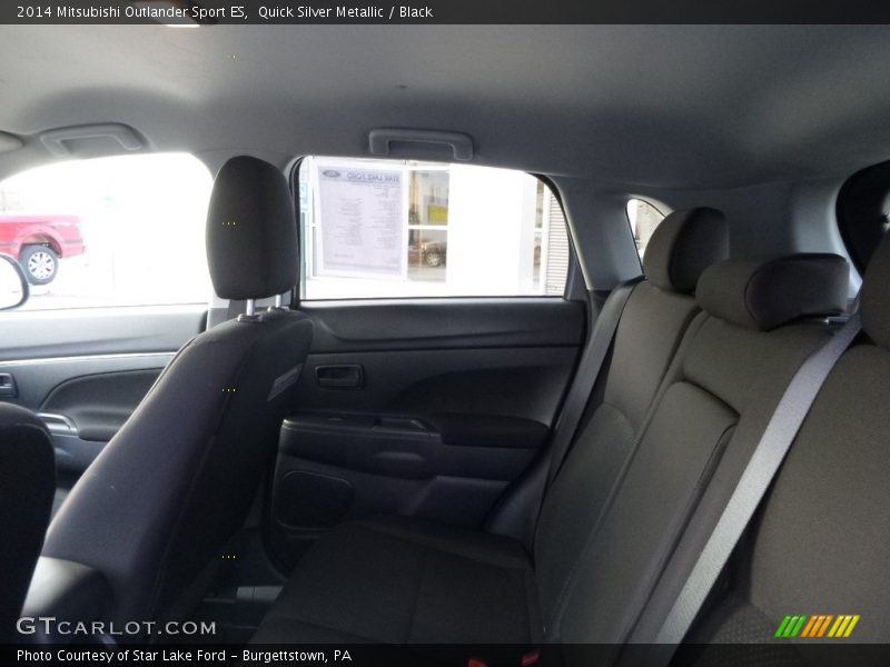 Quick Silver Metallic / Black 2014 Mitsubishi Outlander Sport ES