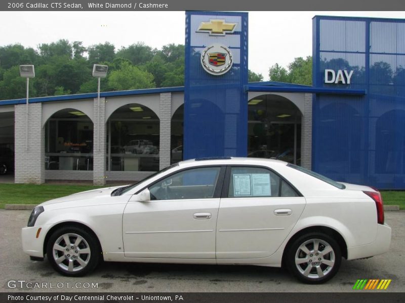 White Diamond / Cashmere 2006 Cadillac CTS Sedan