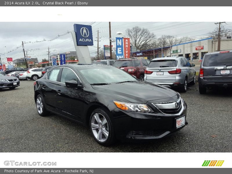 Crystal Black Pearl / Ebony 2014 Acura ILX 2.0L