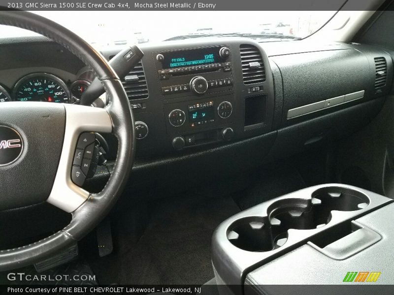 Mocha Steel Metallic / Ebony 2013 GMC Sierra 1500 SLE Crew Cab 4x4
