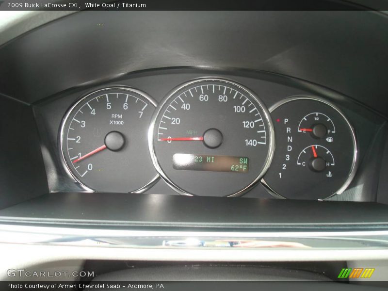 White Opal / Titanium 2009 Buick LaCrosse CXL