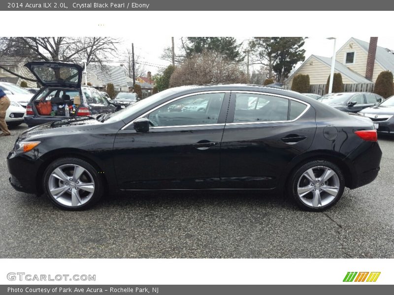 Crystal Black Pearl / Ebony 2014 Acura ILX 2.0L