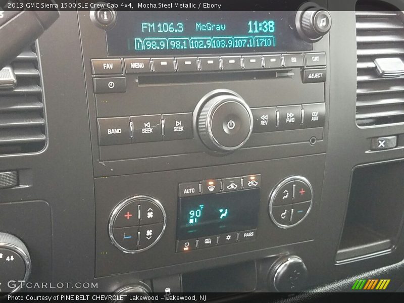 Mocha Steel Metallic / Ebony 2013 GMC Sierra 1500 SLE Crew Cab 4x4