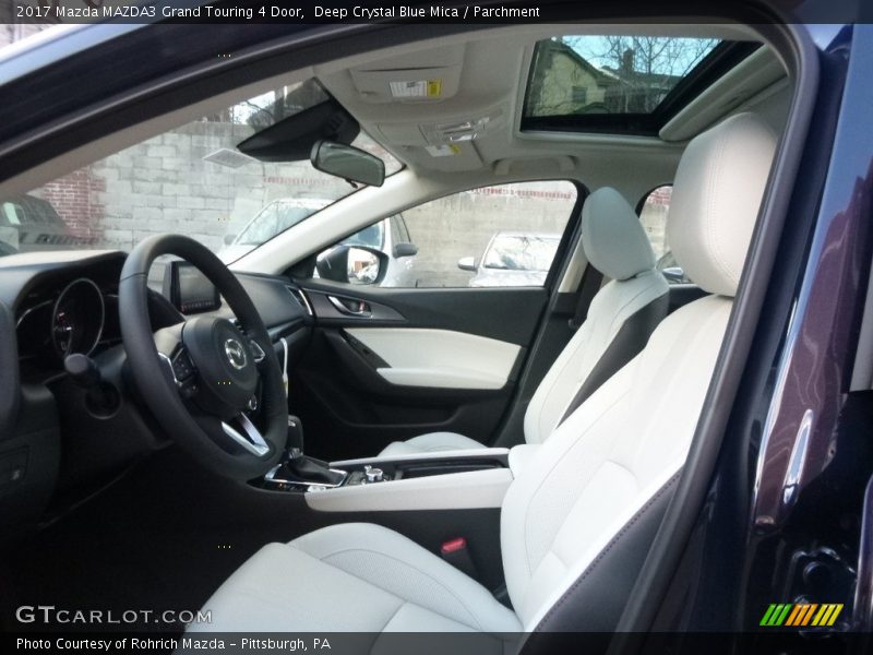 Front Seat of 2017 MAZDA3 Grand Touring 4 Door