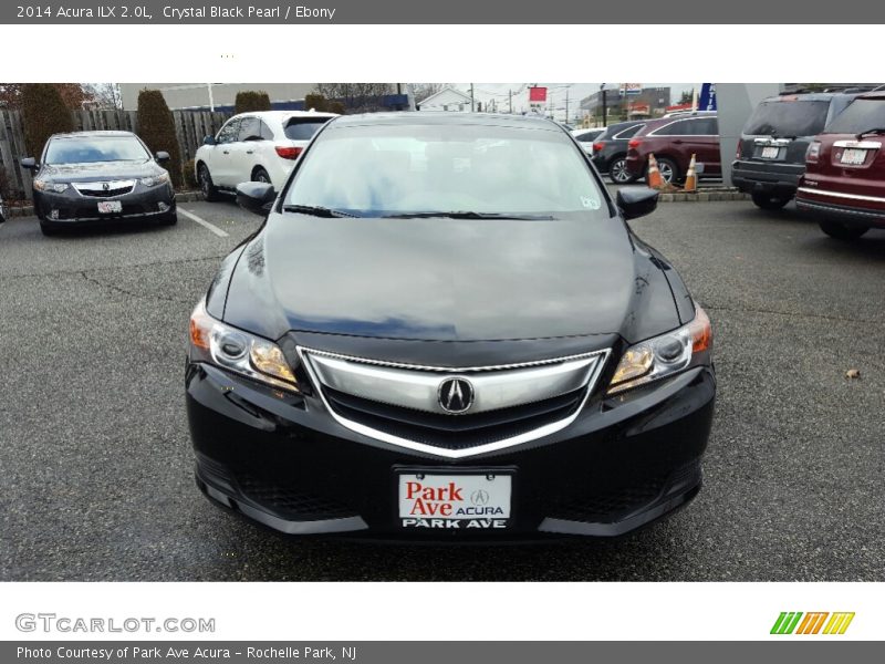 Crystal Black Pearl / Ebony 2014 Acura ILX 2.0L