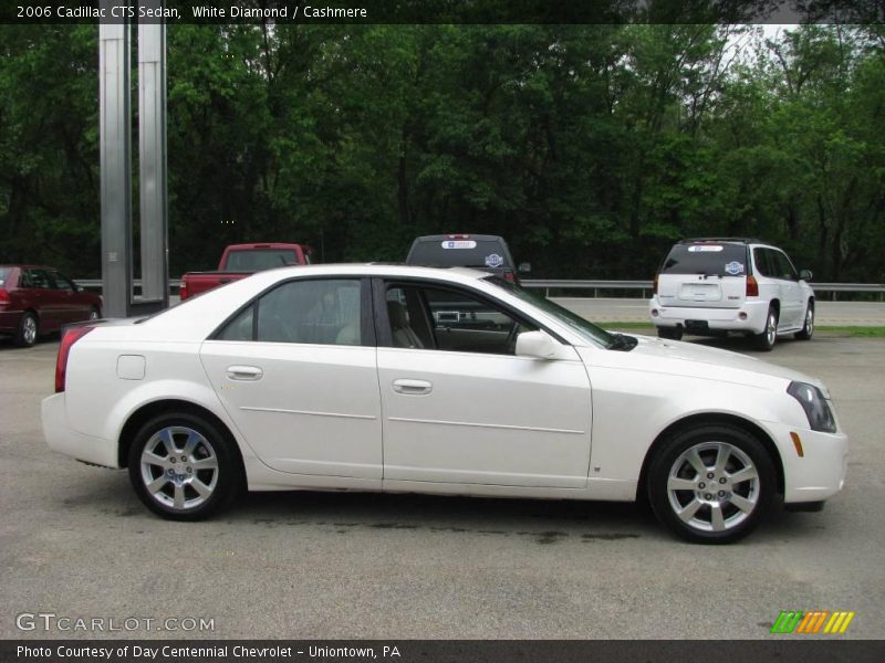 White Diamond / Cashmere 2006 Cadillac CTS Sedan