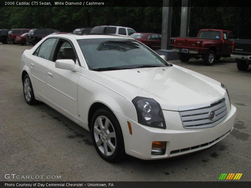 White Diamond / Cashmere 2006 Cadillac CTS Sedan