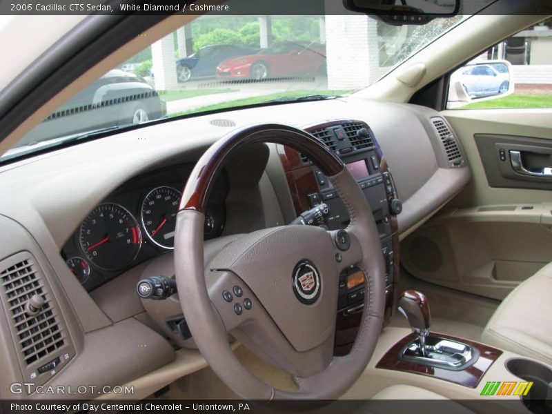 White Diamond / Cashmere 2006 Cadillac CTS Sedan