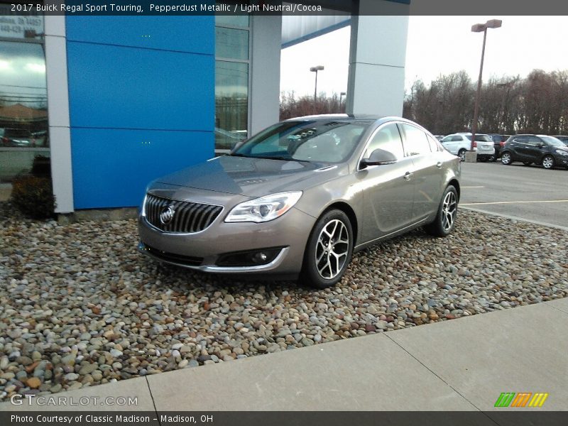 Pepperdust Metallic / Light Neutral/Cocoa 2017 Buick Regal Sport Touring