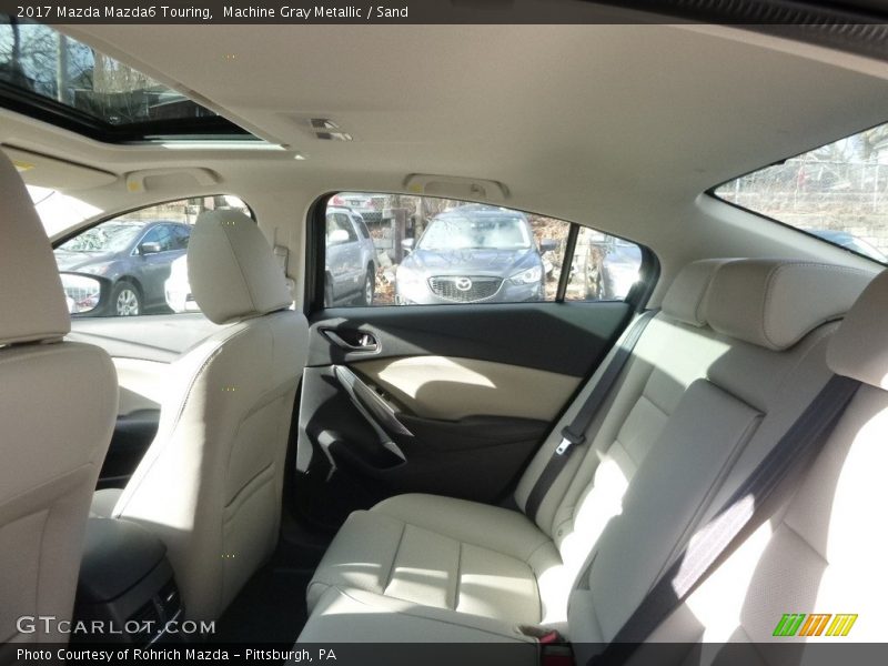 Machine Gray Metallic / Sand 2017 Mazda Mazda6 Touring