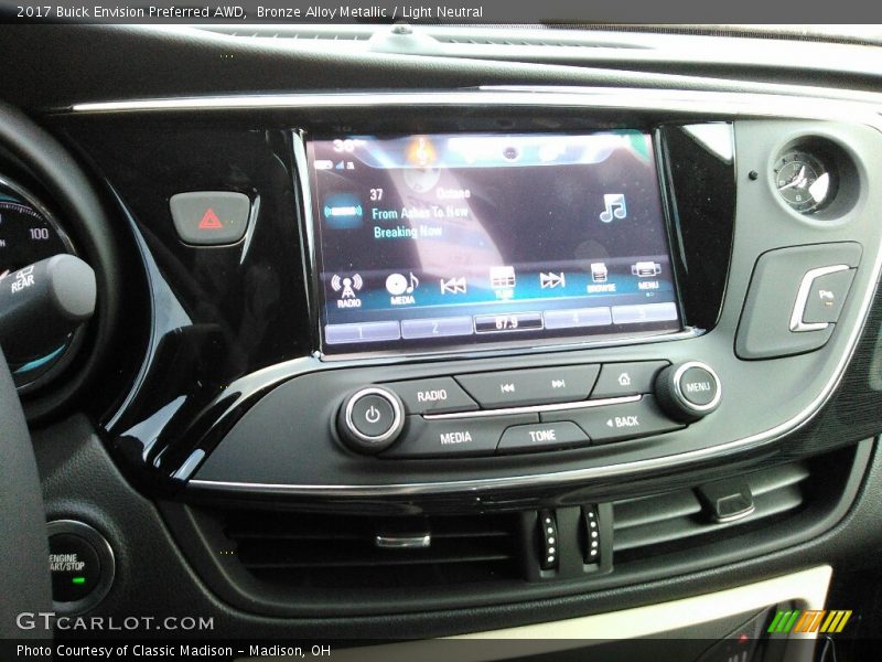 Bronze Alloy Metallic / Light Neutral 2017 Buick Envision Preferred AWD