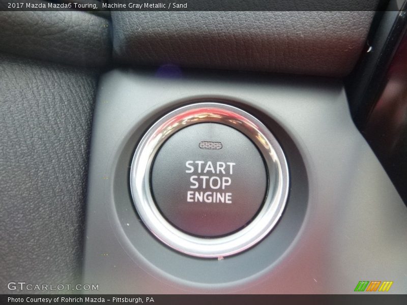 Machine Gray Metallic / Sand 2017 Mazda Mazda6 Touring