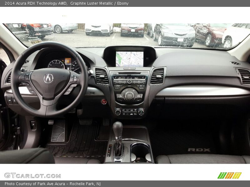 Graphite Luster Metallic / Ebony 2014 Acura RDX Technology AWD