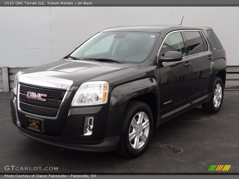 Iridium Metallic / Jet Black 2015 GMC Terrain SLE