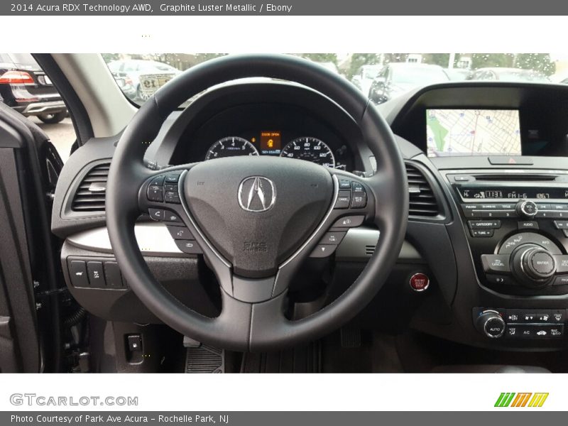 Graphite Luster Metallic / Ebony 2014 Acura RDX Technology AWD