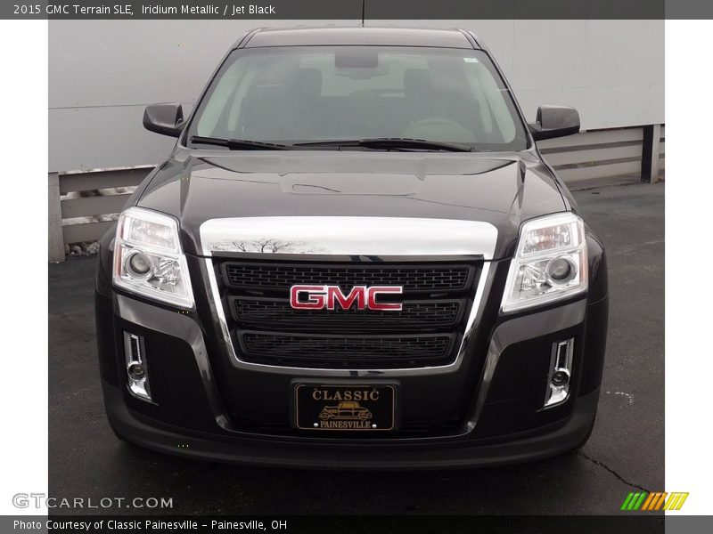 Iridium Metallic / Jet Black 2015 GMC Terrain SLE
