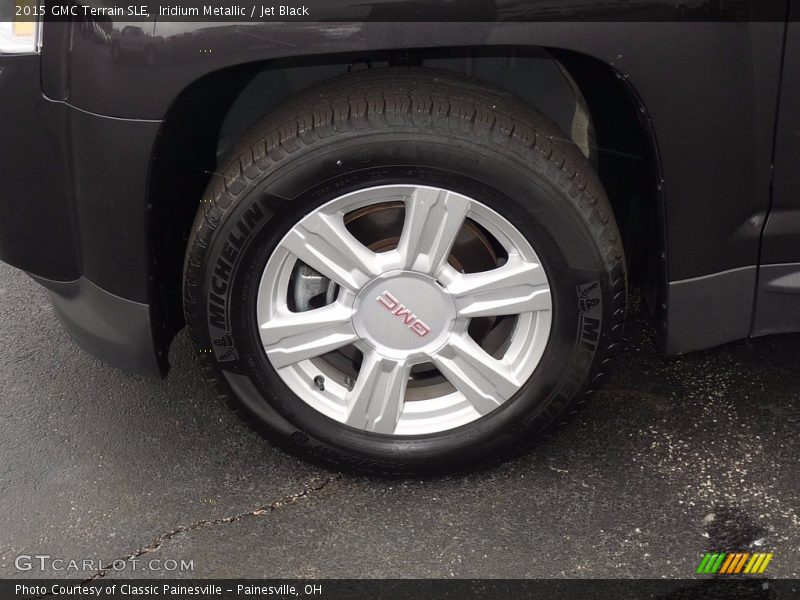 Iridium Metallic / Jet Black 2015 GMC Terrain SLE